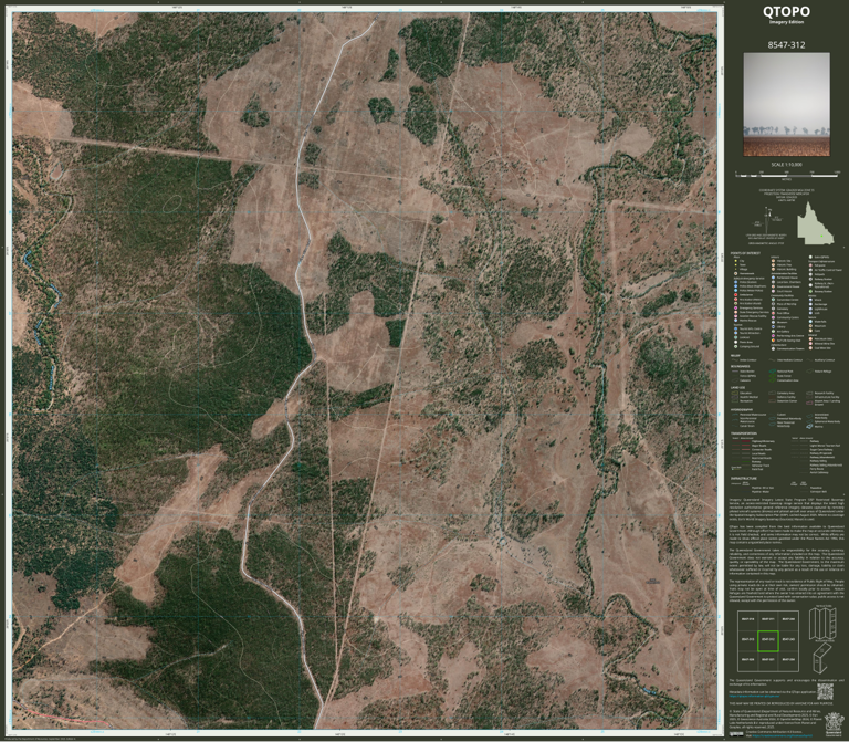 Howe Quarry Map Mount Howe (8547-312i) Map by Department of Natural Resources and Mines ...