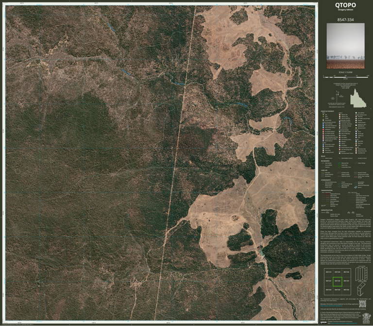 Howe Quarry Map Mount Howe (8547-334i) Map by Department of Natural Resources and Mines ...