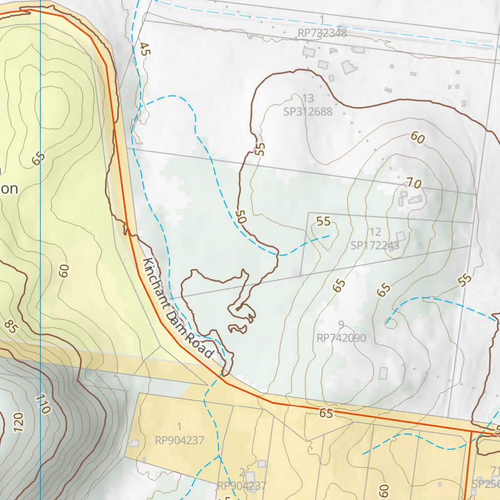 Mount Kinchant (8655-123) Map by Department of Natural Resources and ...