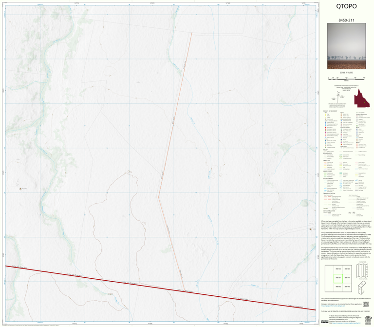 Mount Macdonald (8450-211) Map by Department of Natural Resources and ...
