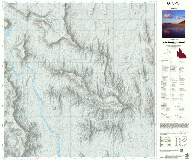 Mount Mc Cormack (7866-11) Map by Department of Natural Resources and ...
