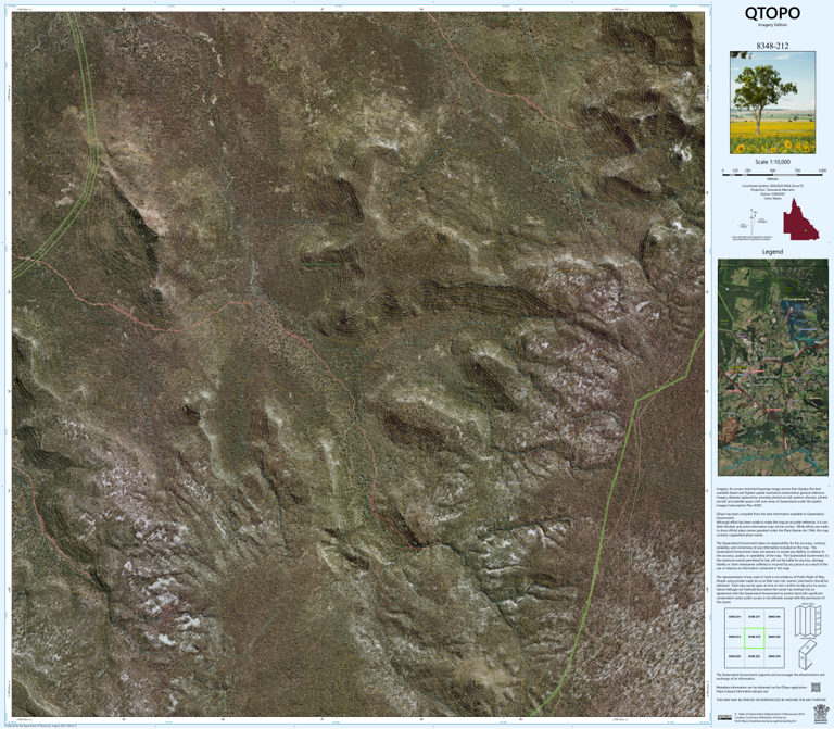 Mount Mooloolong (8348-212i) Map by Department of Natural Resources and ...