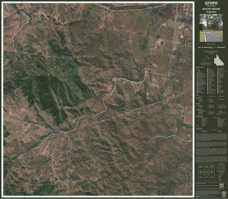 MOUNT MOORE (9149-441i) Map by Department of Natural Resources and ...