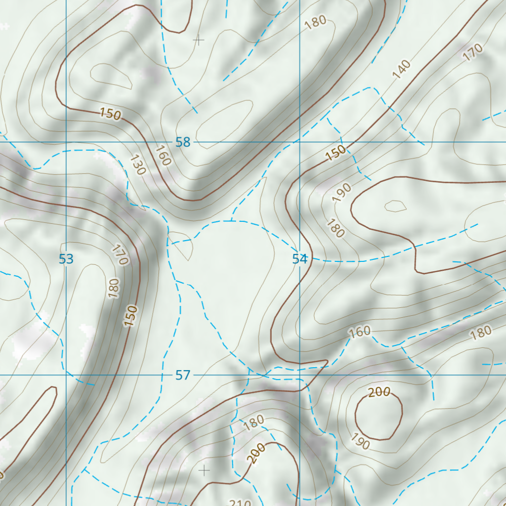 Mount Oscar (6661-32) Map by Department of Natural Resources and Mines ...