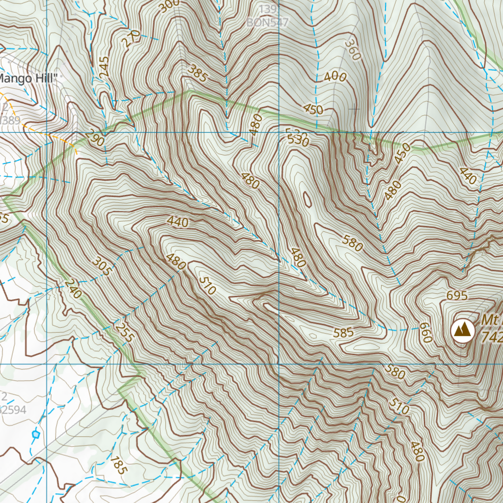 Mount Perry (9247-42) Map by Department of Natural Resources and Mines ...