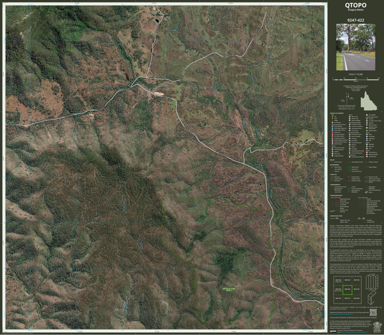 Mount Perry (9247-422i) Map by Department of Natural Resources and ...