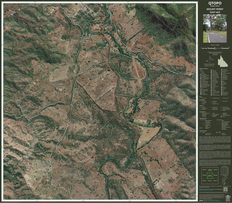 MOUNT PERRY (9247-423i) Map by Department of Natural Resources and ...