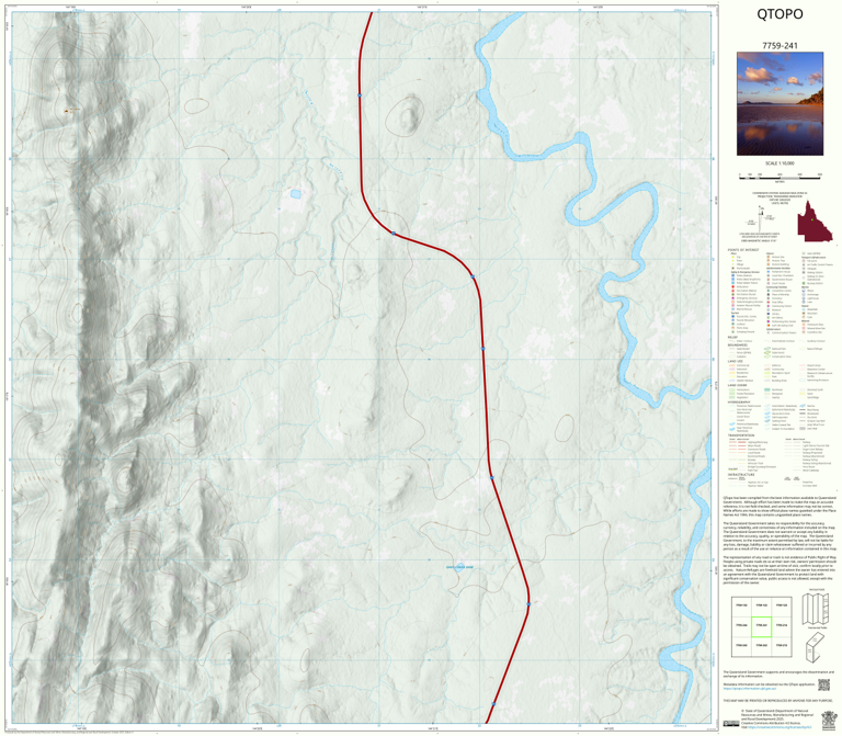 Mount Remarkable (7759-241) Map by Department of Natural Resources and ...