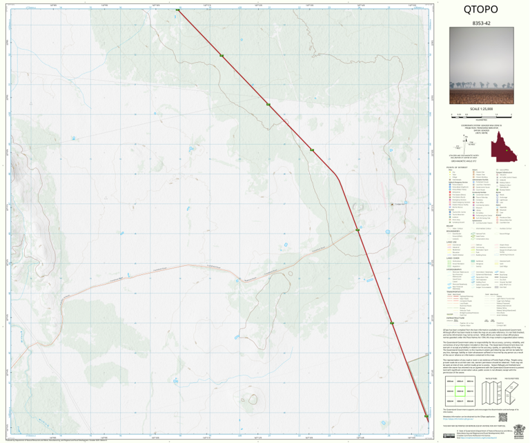 Mount Rolfe (8353-42) Map by Department of Natural Resources and Mines ...