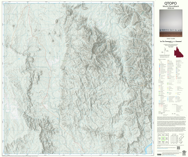 Mount Roundback (8556-44) Map by Department of Natural Resources and ...