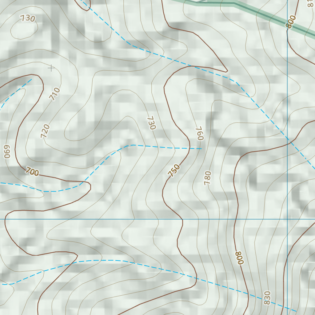 Mount Smoko (8061-133) Map by Department of Natural Resources and Mines ...