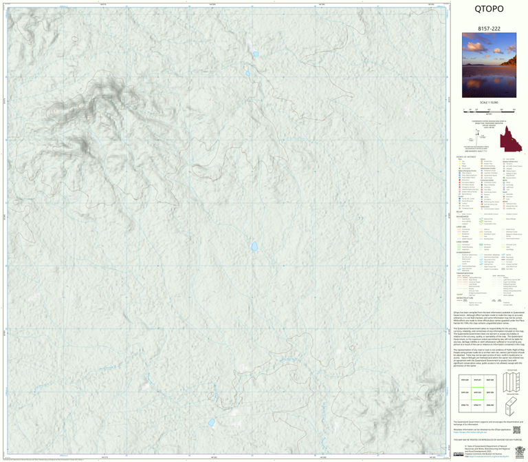 Mount Sunrise (8157-222) Map by Department of Natural Resources and ...