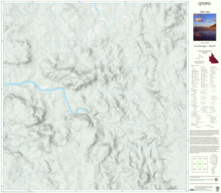 Mount Talbot (7661-323) Map by Department of Natural Resources and ...