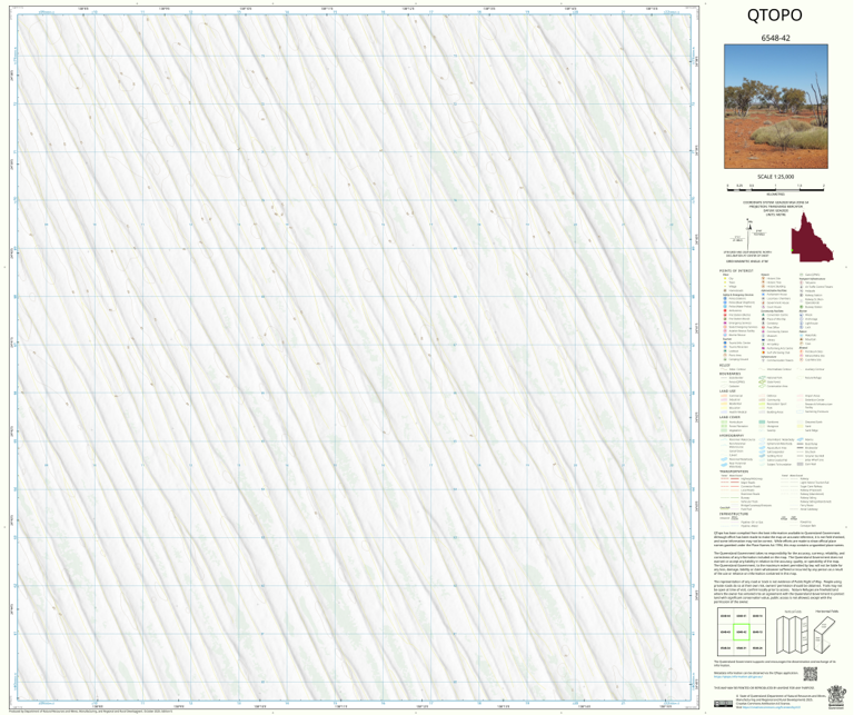 Mudloo (6548-42) Map by Department of Natural Resources and Mines ...