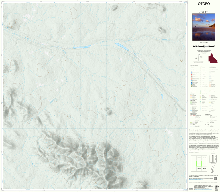 Mungana (7763-111) Map by Department of Natural Resources and Mines ...