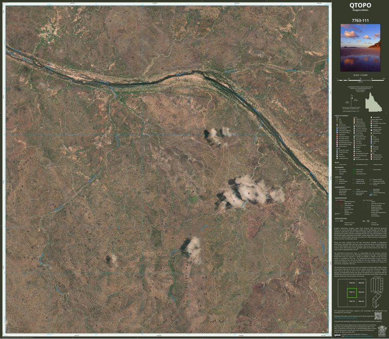 Mungana (7763-111i) Map by Department of Natural Resources and Mines ...