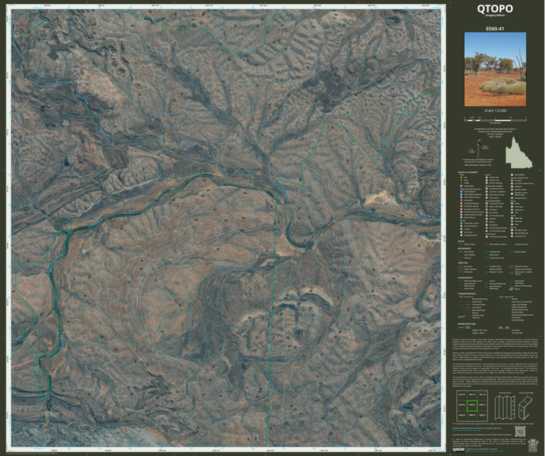 Musselbrook (6560-41i) Map by Department of Natural Resources and Mines ...