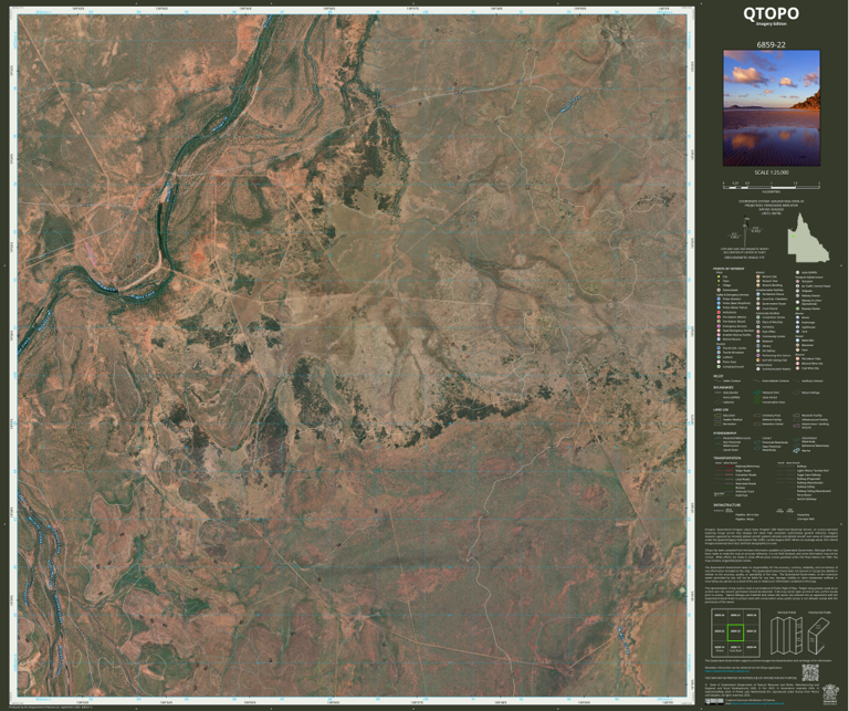 Myally (6859-22i) Map by Department of Natural Resources and Mines ...