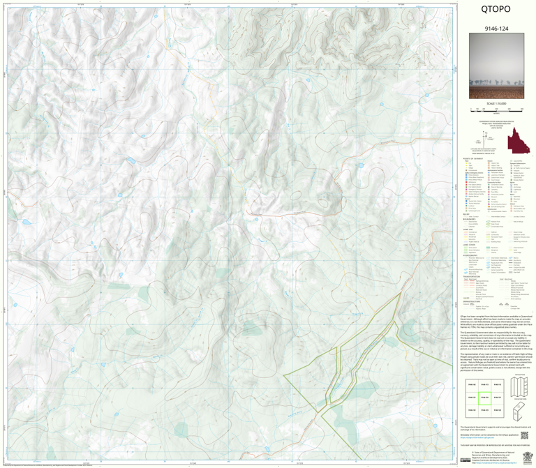 Neil Range (9146-124) Map by Department of Natural Resources and Mines ...