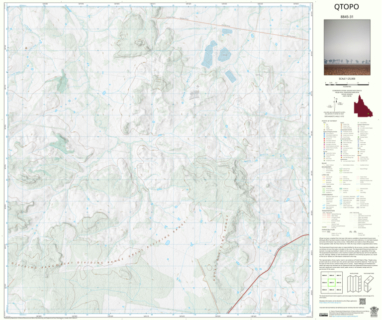 Noonga (8845-31) Map by Department of Natural Resources and Mines ...