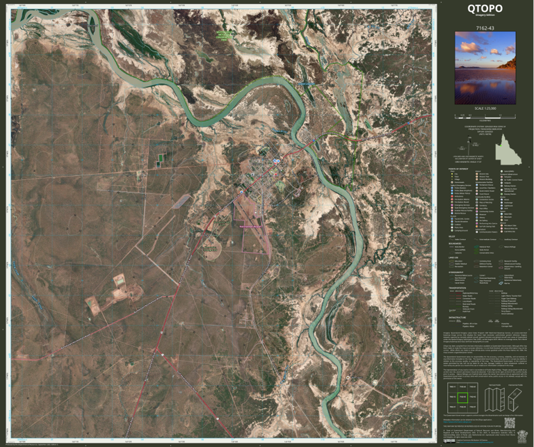 Normanton (7162-43i) Map by Department of Natural Resources and Mines ...