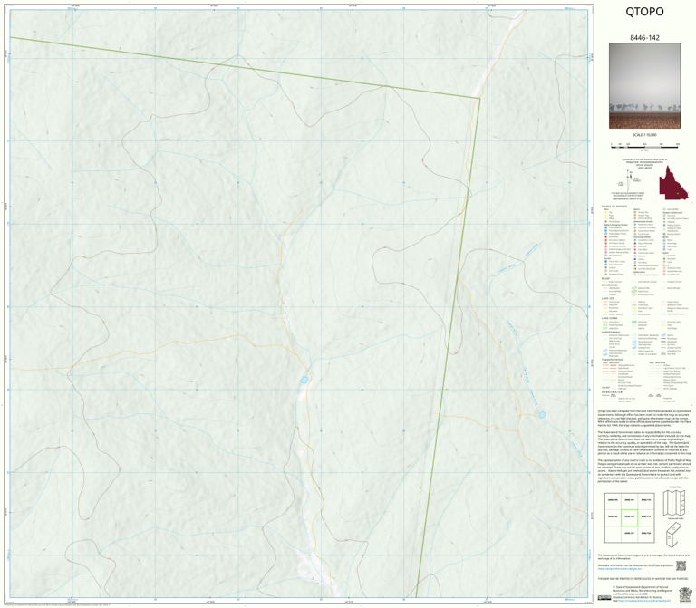 Oak Vale (8446-142) Map by Department of Natural Resources and Mines ...