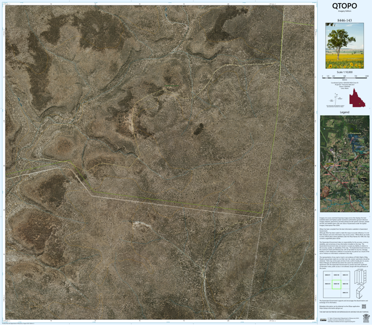 Oak Vale (8446-143i) Map by Department of Natural Resources and Mines ...