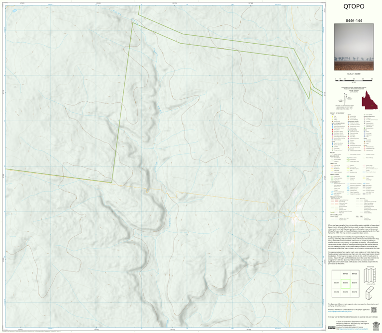 Oak Vale (8446-144) Map by Department of Natural Resources and Mines ...