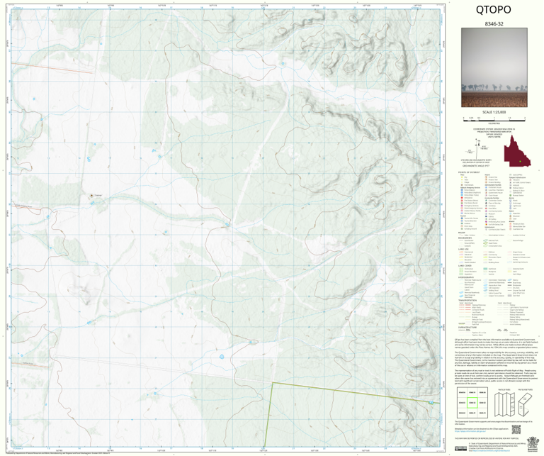 Oakleigh (8346-32) Map by Department of Natural Resources and Mines ...
