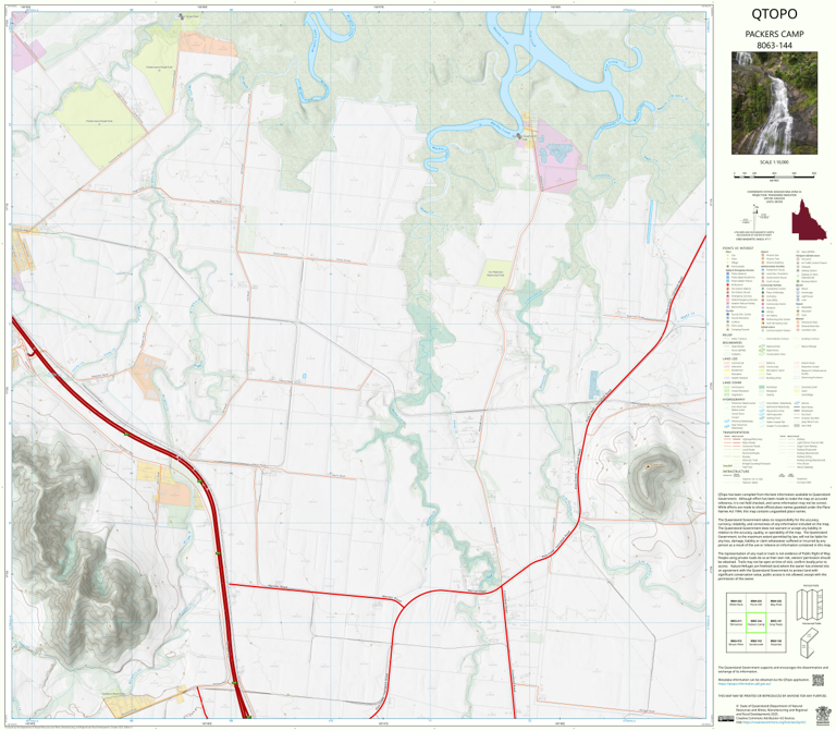 Packers Camp (8063-144) Map by Department of Natural Resources and ...