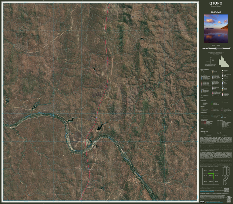 Palmer (7865-143i) Map by Department of Natural Resources and Mines ...