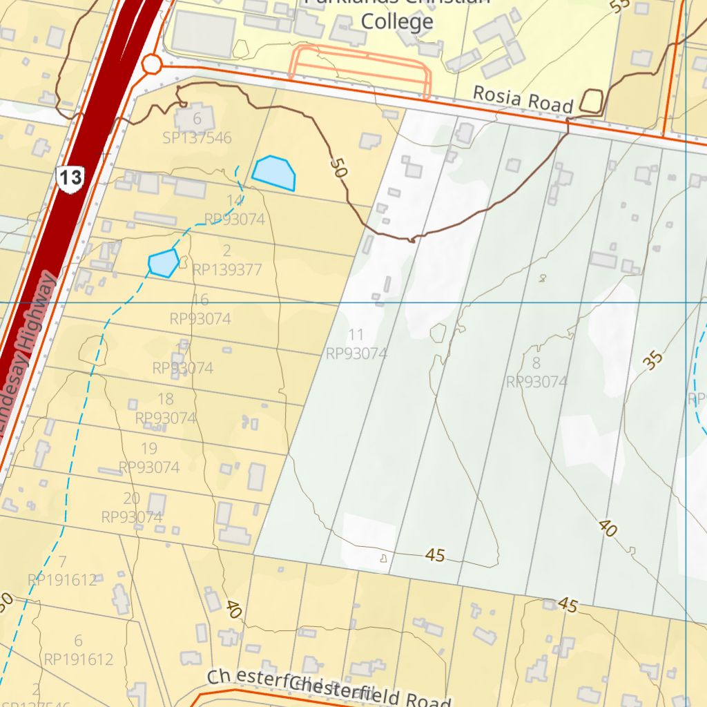 Carnegie Ridge Map Park Ridge (9542-433) Map by Department of Natural Resources and Mines ...
