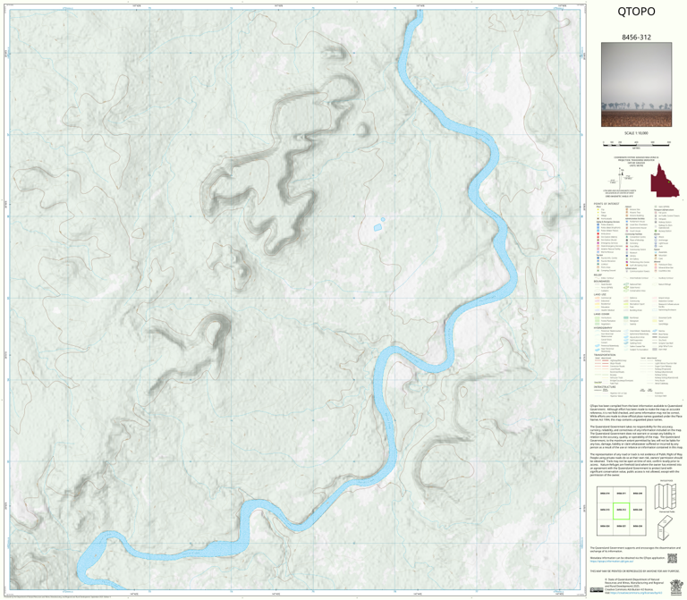 Parot Map Parrot Creek (8456-312) Map by Department of Natural Resources and ...