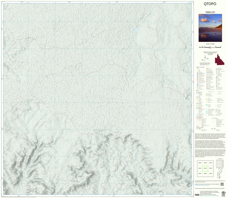 Percy Vale (7660-231) Map by Department of Natural Resources and Mines ...