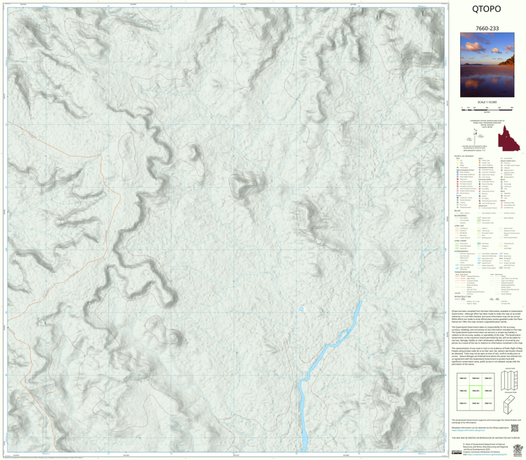 Percy Vale (7660-233) Map by Department of Natural Resources and Mines ...