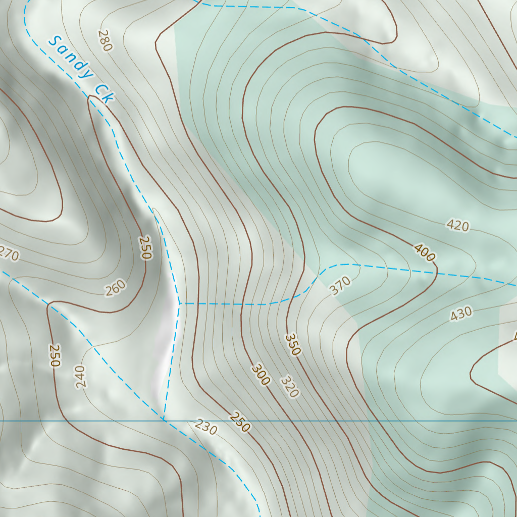 Pine Mountains (8754-332) Map by Department of Natural Resources and ...