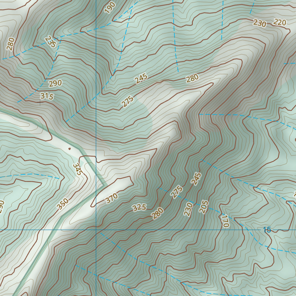 Plum Tree Creek (8754-411) Map by Department of Natural Resources and ...