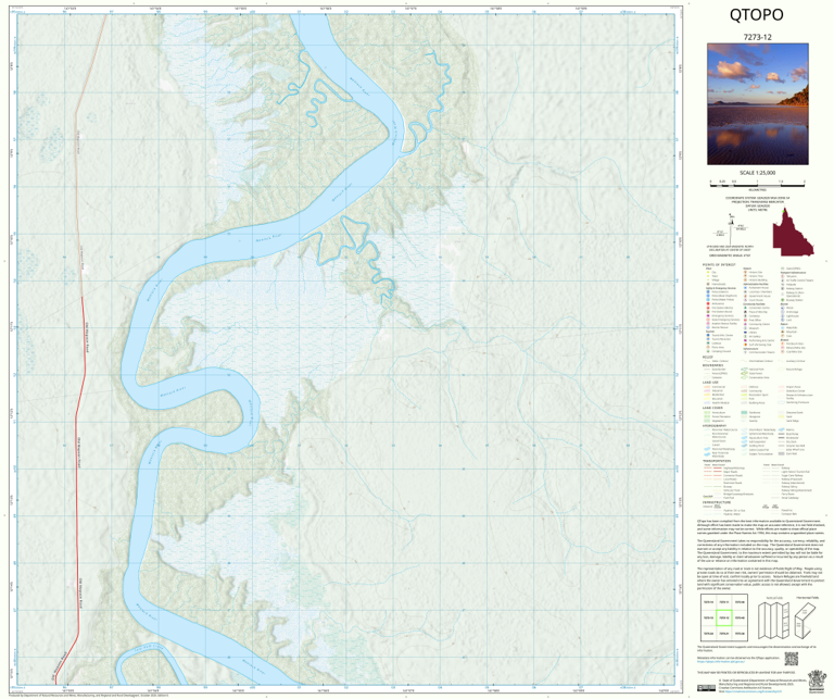 Port Musgrave (7273-12) Map by Department of Natural Resources and ...