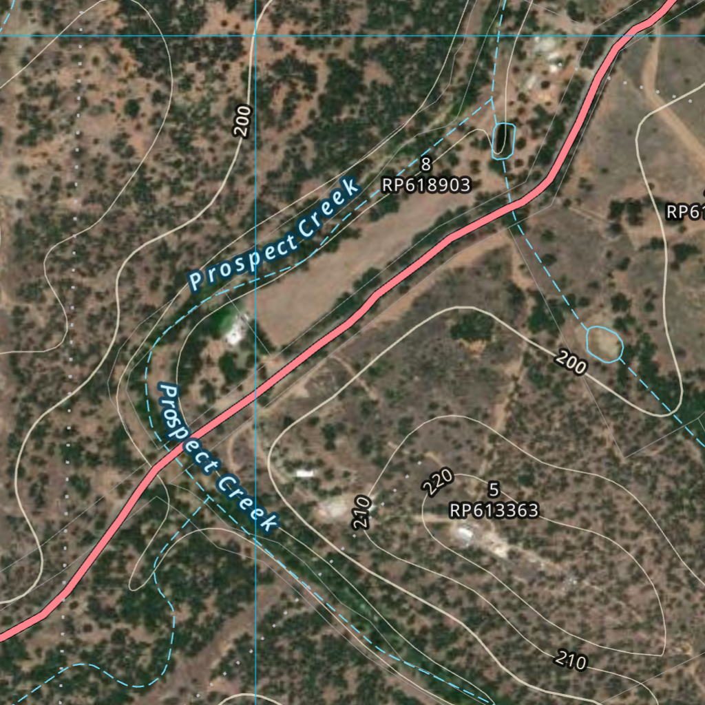Prospect Creek (8949-223i) Map by Department of Natural Resources and ...