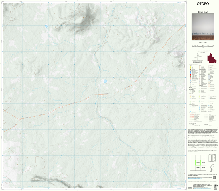 Pyramid Range (8356-332) Map by Department of Natural Resources and ...