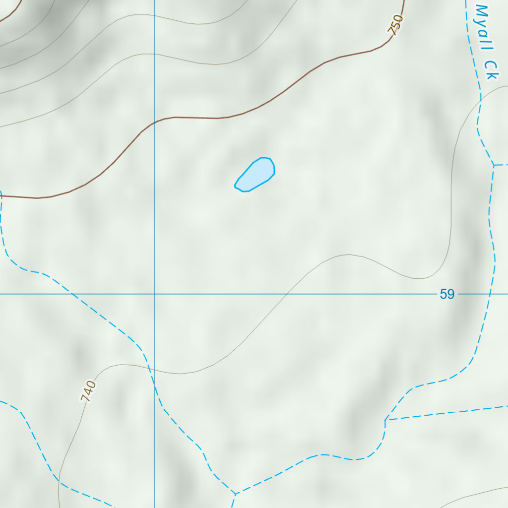 Ralph Creek (8448-311) Map by Department of Natural Resources and Mines ...