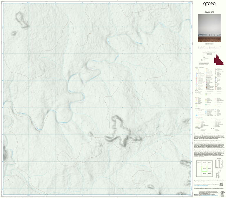 Ralph Rambo Maps Ralph Creek (8448-322) Map by Department of Natural Resources and Mines ...