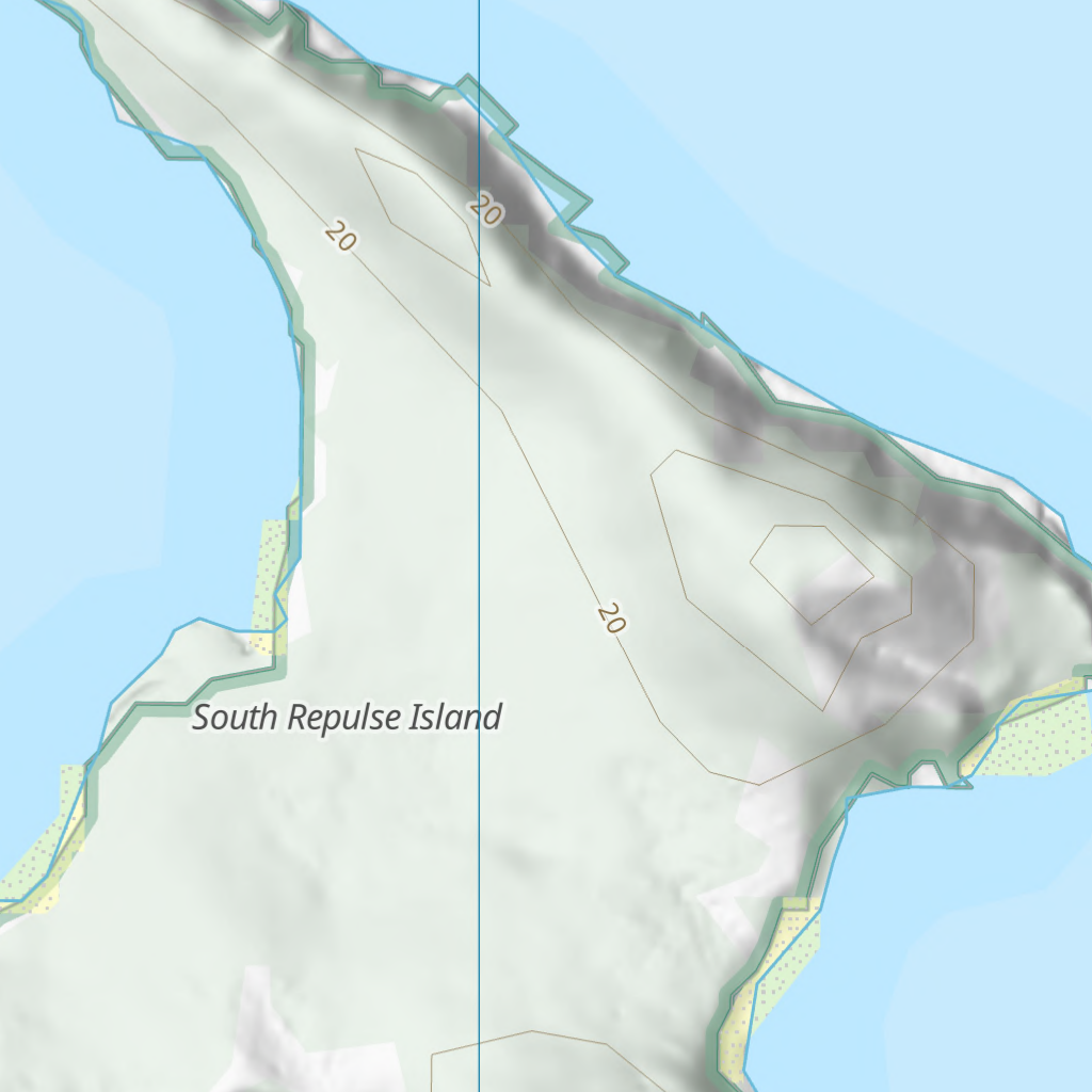 Repulse Islands (8656-142) Map by Department of Natural Resources and ...