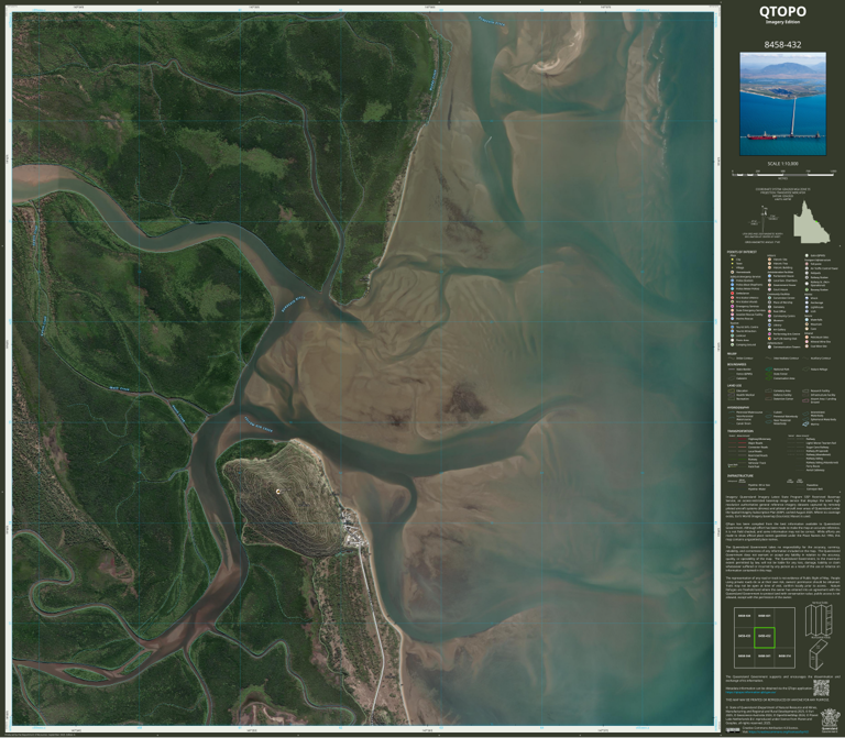 Rita Island (8458-432i) Map by Department of Natural Resources and ...