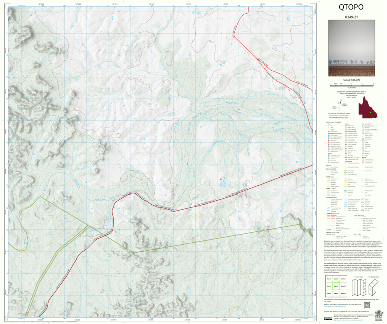 Riverside (8349-21) Map by Department of Natural Resources and Mines ...