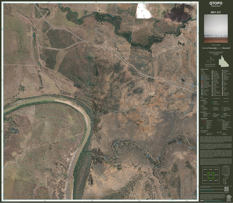 Rookwood (8851-221i) Map by Department of Natural Resources and Mines ...