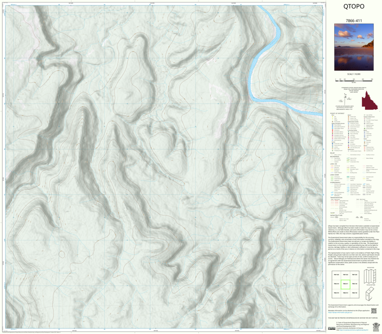 Ruby (7866-411) Map by Department of Natural Resources and Mines ...
