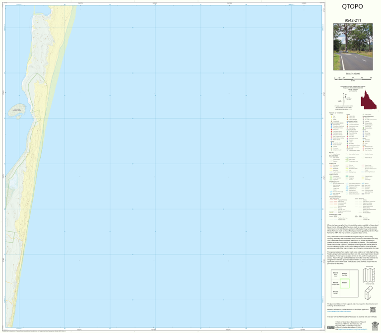 Sanctuary Cove Special (9542-211) Map by Department of Natural ...