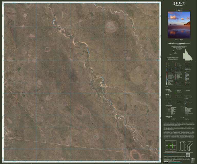 Snake Small Map Snakes Tank (7160-22i) Map by Department of Natural Resources and Mines ...