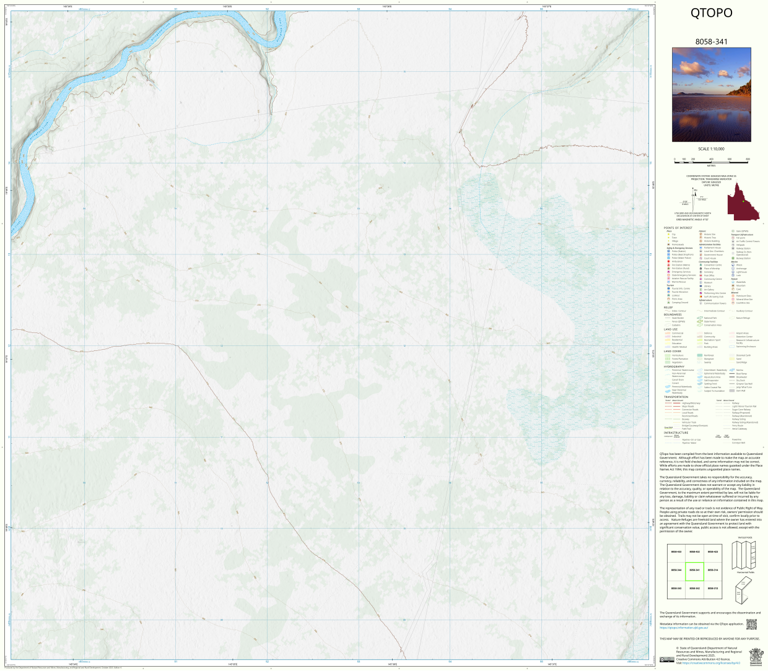 Southwick (8058-341) Map by Department of Natural Resources and Mines ...